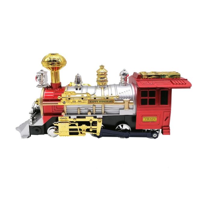 Tachan Locomotora Clásica Salvaobstáculos con Luz y Sonido 1