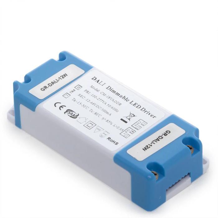 Driver CM-12VADDR Potencia 12W Salida 12-48VDC 300mA Clase II DALI [GR-DALI-12W] 1