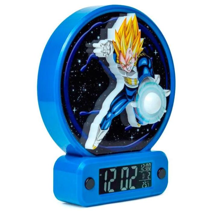 Teknofun Reloj Despertador Digital con Luz de Vegeta, Dragon Ball Z, Muestra Fecha, Hora y Temperatura 0 Teknofun Reloj Despertador Digital con Luz de Vegeta, Dragon Ball Z, Muestra Fecha, Hora y Temperatura 0
