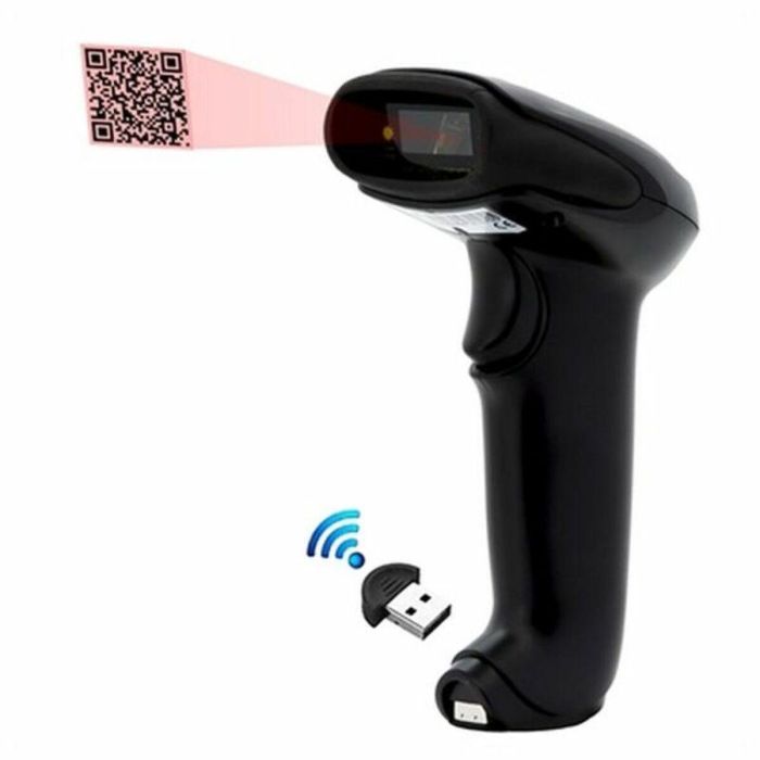 Lector Códigos de Barras iggual IGG315699 300 scan/s LED Bluetooth Negro Lector Códigos de Barras iggual IGG315699 300 scan/s LED Bluetooth Negro