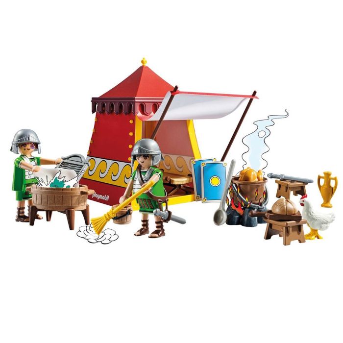 Playmobil 71829 Astérix: Tienda de Legionarios Romanos - Set de Juego de Construcción con Figuras y Accesorios 1 Playmobil 71829 Astérix: Tienda de Legionarios Romanos - Set de Juego de Construcción con Figuras y Accesorios 1