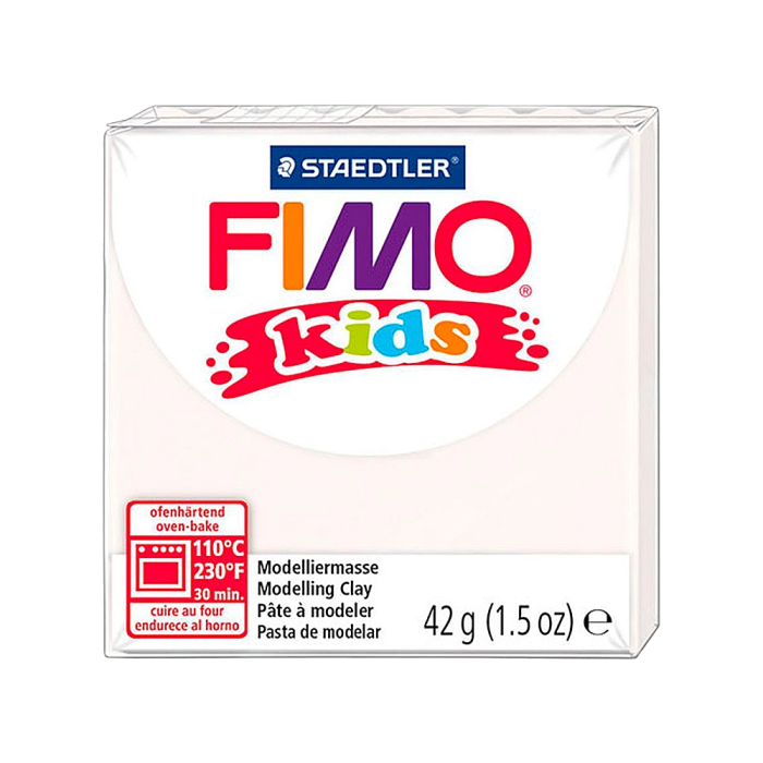 Staedtler Fimo Kids Pasta de modelar 42 gr Blanco 1 Staedtler Fimo Kids Pasta de modelar 42 gr Blanco 1