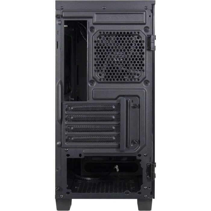 Inter-Tech Infinity X-608 Micro Torre PC ITX/micro ATX con Ventana Lateral de Vidrio Templado y Ventiladores RGB 10