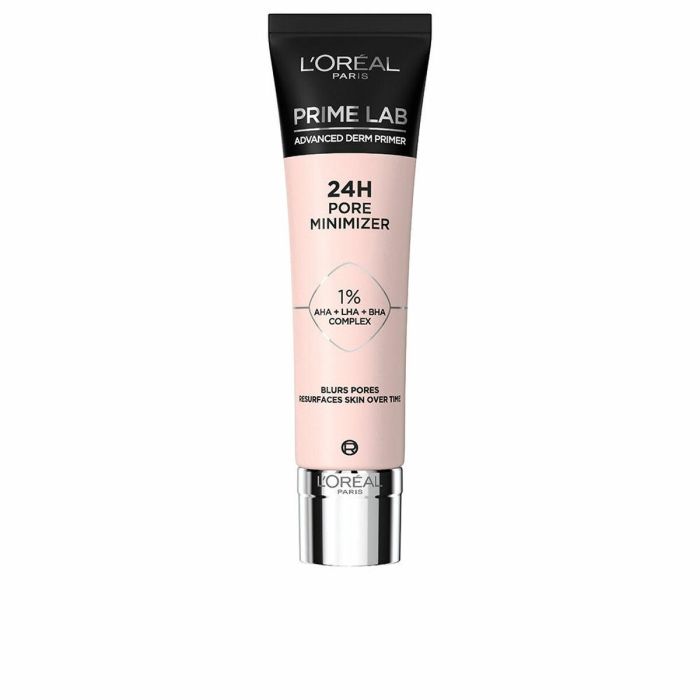 L'Oréal Paris Prime Lab 24H Pore Minimizer Prebase Maquillaje Dermocosmética, Difumina Poros, 24h Larga Duración, 30 ml