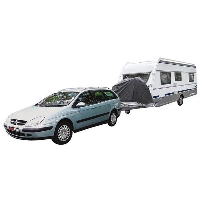 HTC Equipement HTC3513766590007 Pack salida camping - Funda 2 bicicletas, Correa antitormentas, Adaptador 1