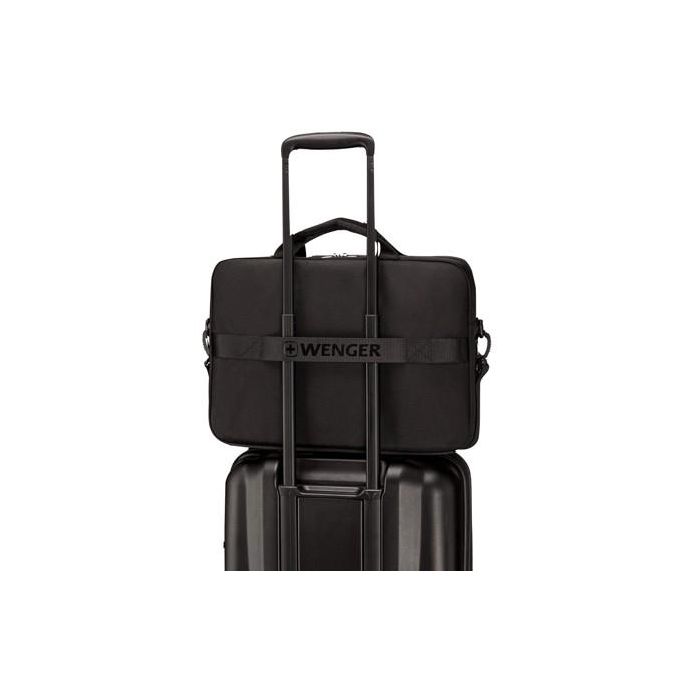 WENGER XE Compact Brief 16 40,64cm 16Zoll Laptop Briefcase with Tablet Pocket Black 5 WENGER XE Compact Brief 16 40,64cm 16Zoll Laptop Briefcase with Tablet Pocket Black 5