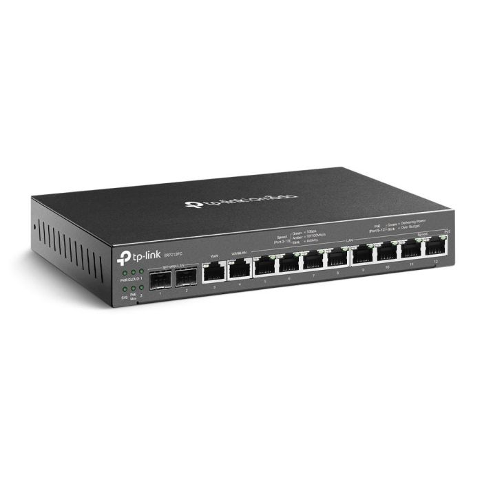TP-Link ER7212PC Router Omada Gigabit Ethernet WAN PoE 10 Puertos Negro 1