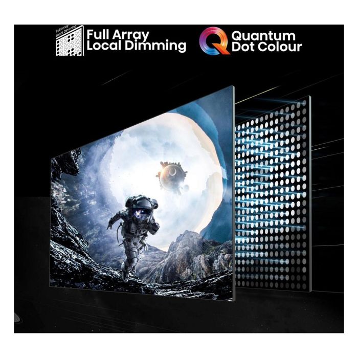 Hisense 100E77NQ PRO - Televisor 254cm/100" (100 Pulgadas) 4K Ultra HD QLED Smart TV, 144 Hz, HDR10+, Dolby Vision IQ, 4x HDMI 2.1, Bluetooth, WiFi, Negro 8