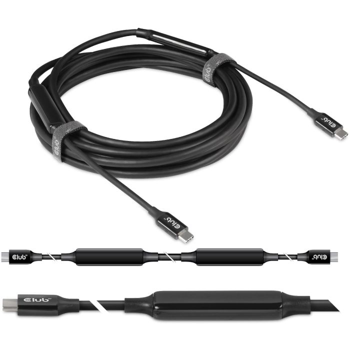 Club3D Kabel USB 3.2 Typ C 5m aktiv St/St 8 Club3D Kabel USB 3.2 Typ C 5m aktiv St/St 8