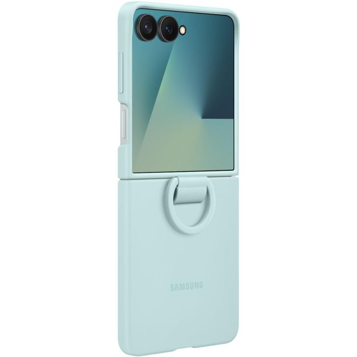 Samsung Ring Case (Silicone) fr Galaxy Flip7 Light Cyan 3 Samsung Ring Case (Silicone) fr Galaxy Flip7 Light Cyan 3