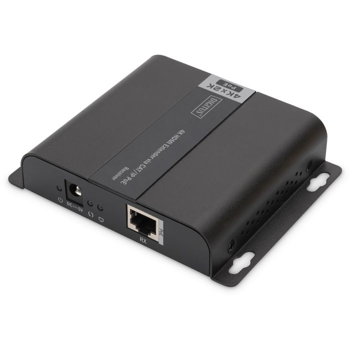 DIGITUS 4K HDMI Extender über CAT/IP (Empfängereinheit). PoE 1