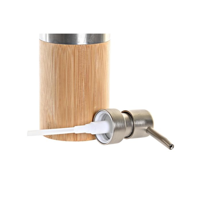 DKD Home Decor Dosificador Basicos Natural Plateado Bambu Pp 7 x 17 x 7 cm 1 DKD Home Decor Dosificador Basicos Natural Plateado Bambu Pp 7 x 17 x 7 cm 1
