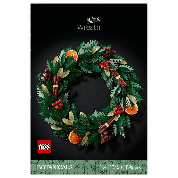 LEGO Art Corona de Navidad, Juego de Construcción, 1194 Piezas, Multicolor, 18+