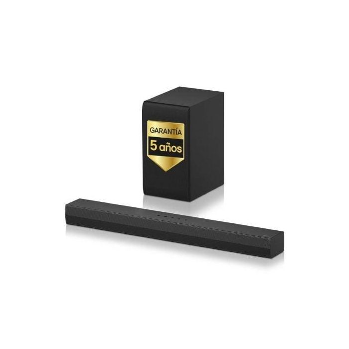 LG S40T Barra de Sonido para TV 300W 2.1 Canales con Subwoofer Bluetooth Dolby Digital IA Sound Pro HDMI ARC Altavoz Vertical WOW Synergy