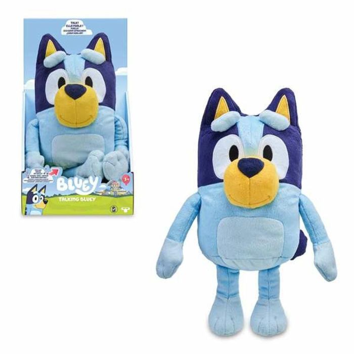 Peluche bluey parlante. canta y baila con el peluche. con mas de 9 frases diferentes. 30,50x17,80x14 cm 5