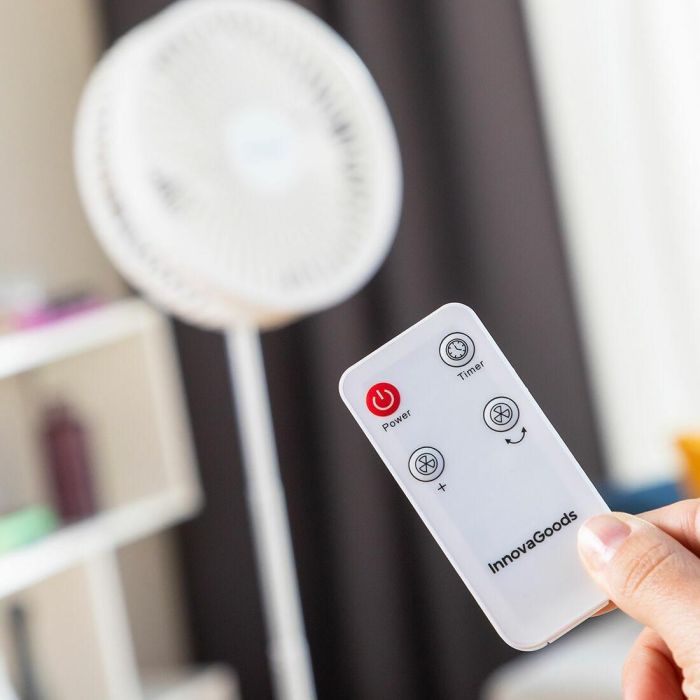Ventilador Recargable Plegable 3 en 1 Fandle InnovaGoods Ø7,7'' 7200 mAh 6 Ventilador Recargable Plegable 3 en 1 Fandle InnovaGoods Ø7,7'' 7200 mAh 6