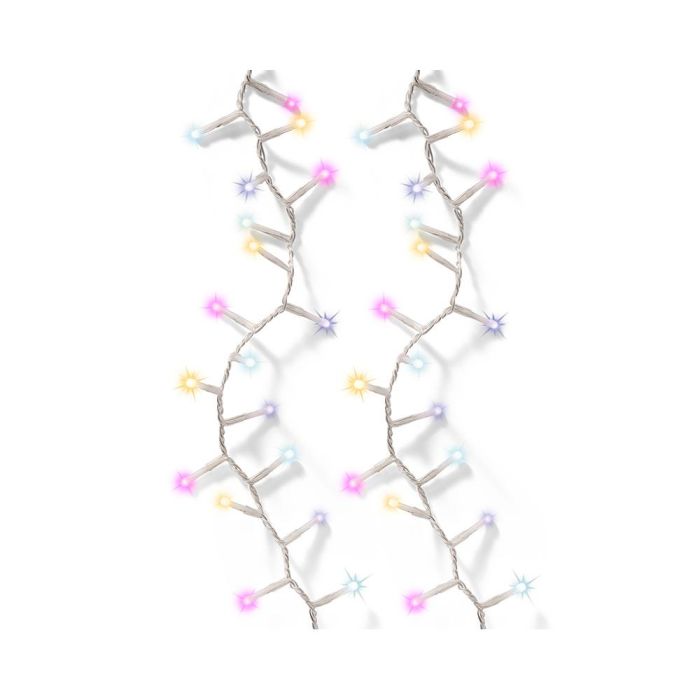 Lumineo Guirnalda de 500 Leds Multicolor 11m Interior/Exterior IP44 Multifunción 2