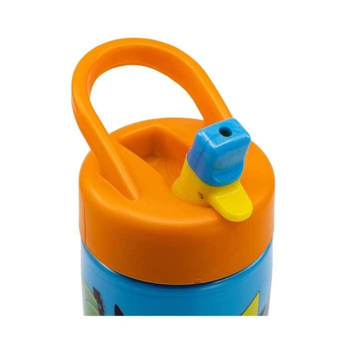 Stor Botella de Agua Pokemon para Niños con Asa, 410 ml, Plástico, Tapa PP, Licencia Oficial