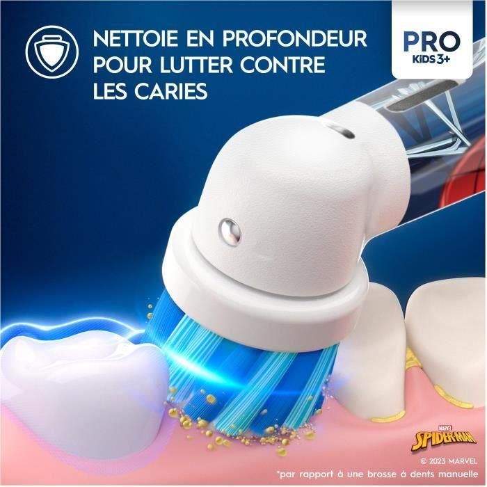 Cepillo Dental Braun Oral-B Vitality 103 Spiderman 2 Cepillo Dental Braun Oral-B Vitality 103 Spiderman 2
