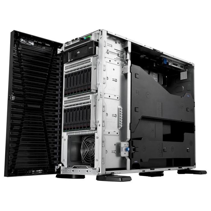 HP Enterprise ML110 Gen11 Servidor Torre Intel Xeon Silver 4510 2.4GHz 12-Core 64GB DDR5 RAM 2x1000W PS 3