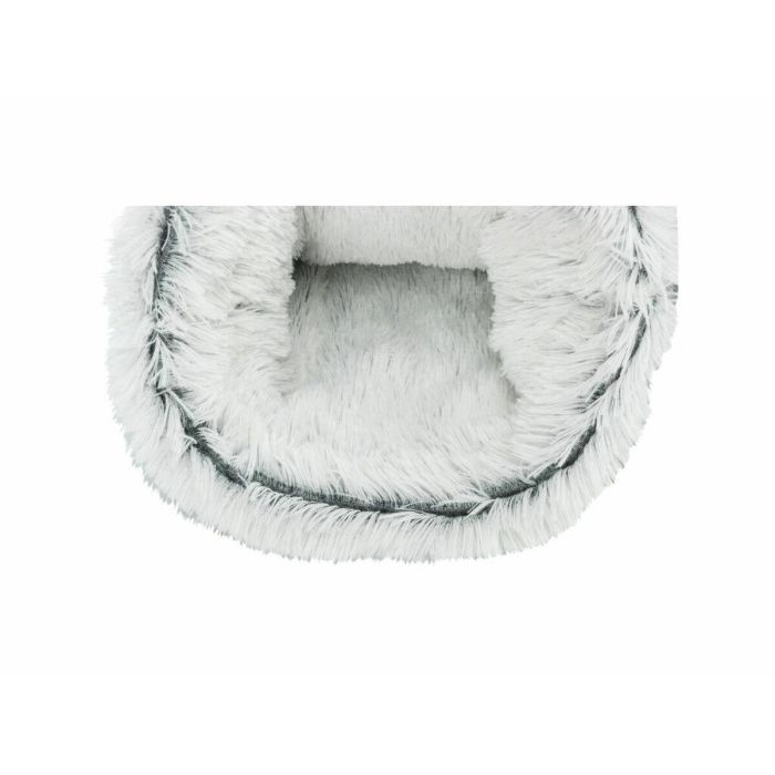 Cama para mascota Trixie Harvey Blanco Negro Gris Poliéster Felpa Ø 30 × 50 CM 3