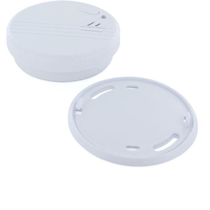 Chacon CHA5411478342618 - Pack 2 Detectores de Humo Ópticos, Pila Alcalina 9V Incluida, Autonomía 1 Año, Blanco 3 Chacon CHA5411478342618 - Pack 2 Detectores de Humo Ópticos, Pila Alcalina 9V Incluida, Autonomía 1 Año, Blanco 3