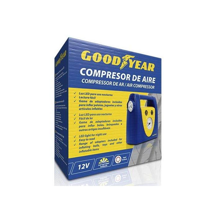 Compresor de Aire Goodyear CS6 3,5 BAR 12V 2 Compresor de Aire Goodyear CS6 3,5 BAR 12V 2
