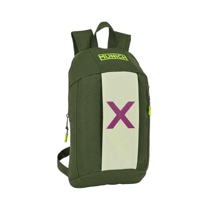 Mochila Munich Bright khaki Mini Verde 22 x 39 x 10 cm Mochila Munich Bright khaki Mini Verde 22 x 39 x 10 cm