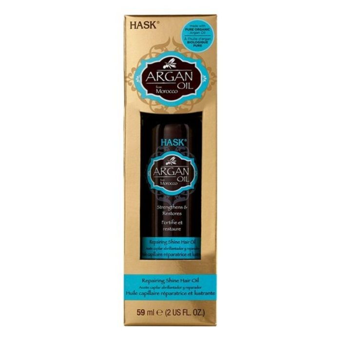 Hask Aceite Reparador Brillo Argan Oil 59 ml