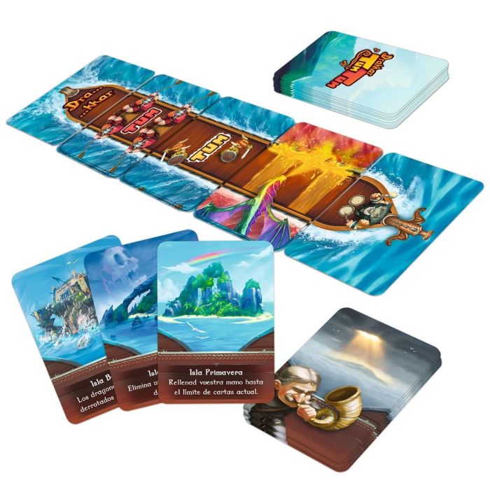 Rocket lemon games sl Juego de Mesa Drakkar Tum Tum - Juego Cooperativo Musical para Vikingos 2 Rocket lemon games sl Juego de Mesa Drakkar Tum Tum - Juego Cooperativo Musical para Vikingos 2