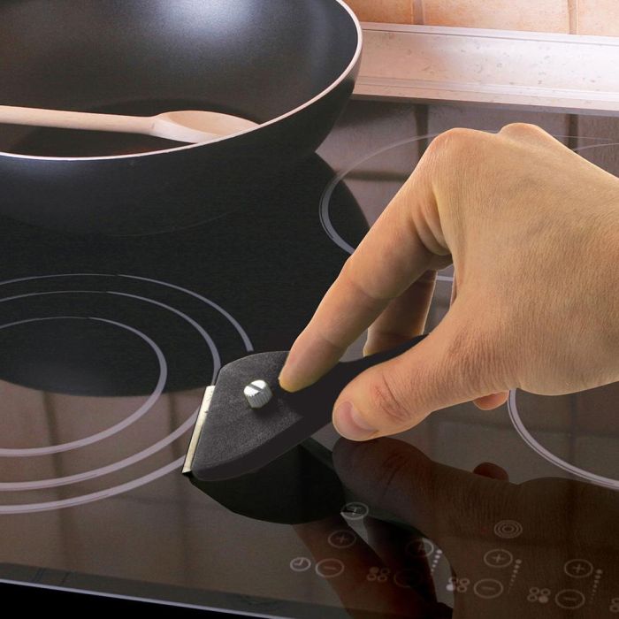 Cook Concept Limpia Vitrocerámica 5 Recargable para Cocina y Ollas Acero Manganeso 6