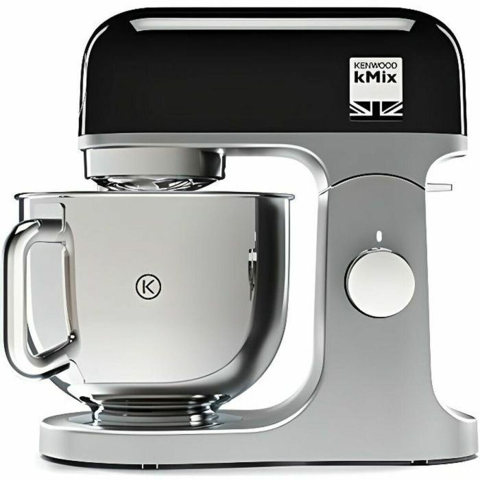 Kenwood KMX750BK Robot de Repostería 1000 W 5 L Negro con Recipiente de Acero Inoxidable
