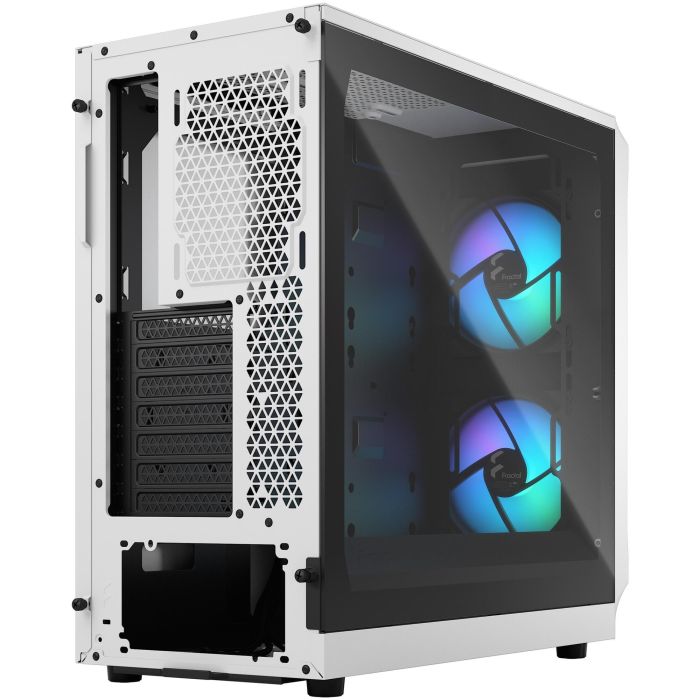 Fractal Design Torre PC Focus 2 RGB Blanca | ATX, Micro ATX, Mini-ITX | Vidrio Templado, Filtro Anti-Polvo, USB 3.2 11