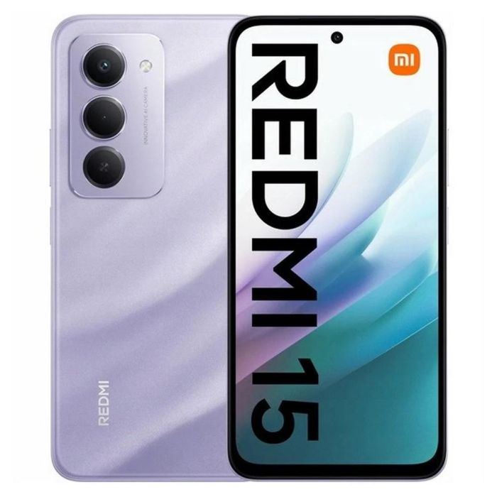 Xiaomi Redmi 15 4G Smartphone 6.9" FHD+ 144Hz, Cámara 50MP, Batería 7000mAh, 8GB RAM, Android 15