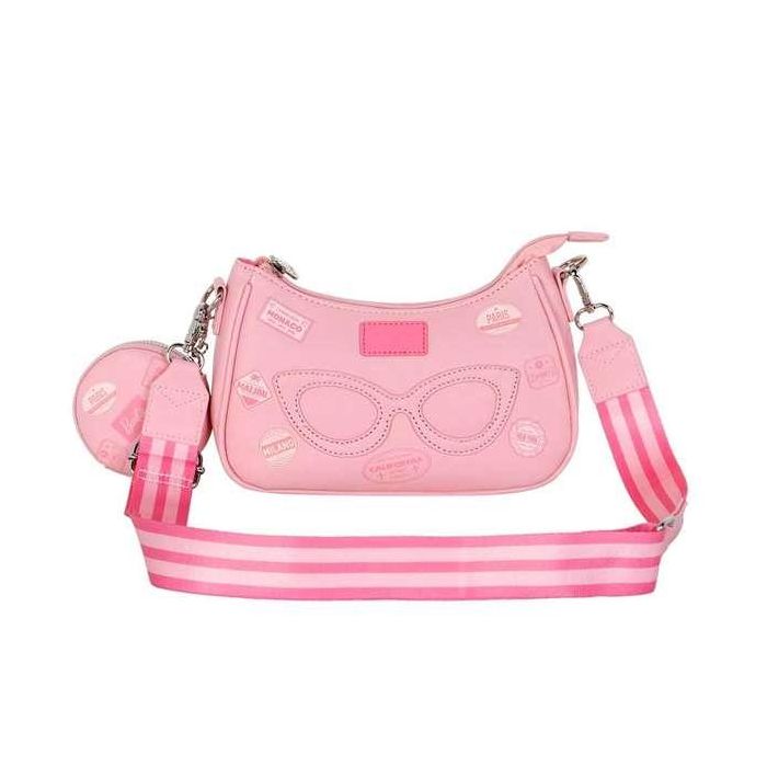 Karactermania Bolso Barbie Fancy 2.0 Travel Bolso de Hombro 8x21x5,5 cm Rosa PVC para Niñas 4 Karactermania Bolso Barbie Fancy 2.0 Travel Bolso de Hombro 8x21x5,5 cm Rosa PVC para Niñas 4