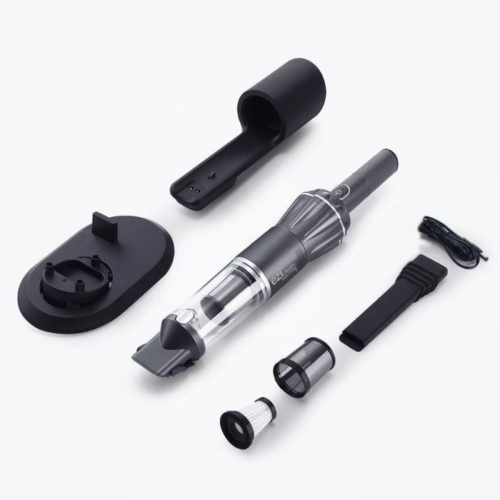 Eziclean EZI1741271919194 Aspiradora de mano Blaster F90, 12000 Pa, 90 W, 15 min autonomía, 0,1 L, Negro 4 Eziclean EZI1741271919194 Aspiradora de mano Blaster F90, 12000 Pa, 90 W, 15 min autonomía, 0,1 L, Negro 4