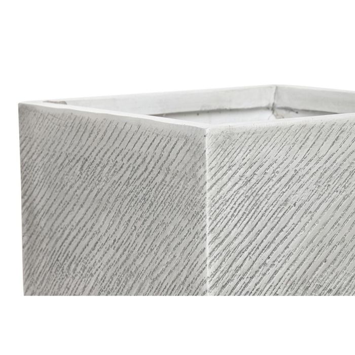 Macetero Terraza Y Jardin DKD Home Decor Gris 37 x 31.5 x 37 cm Set de 4 3 Macetero Terraza Y Jardin DKD Home Decor Gris 37 x 31.5 x 37 cm Set de 4 3