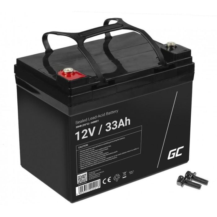 Green Cell AGM21 Batería de Repuesto AGM 12V/33Ah