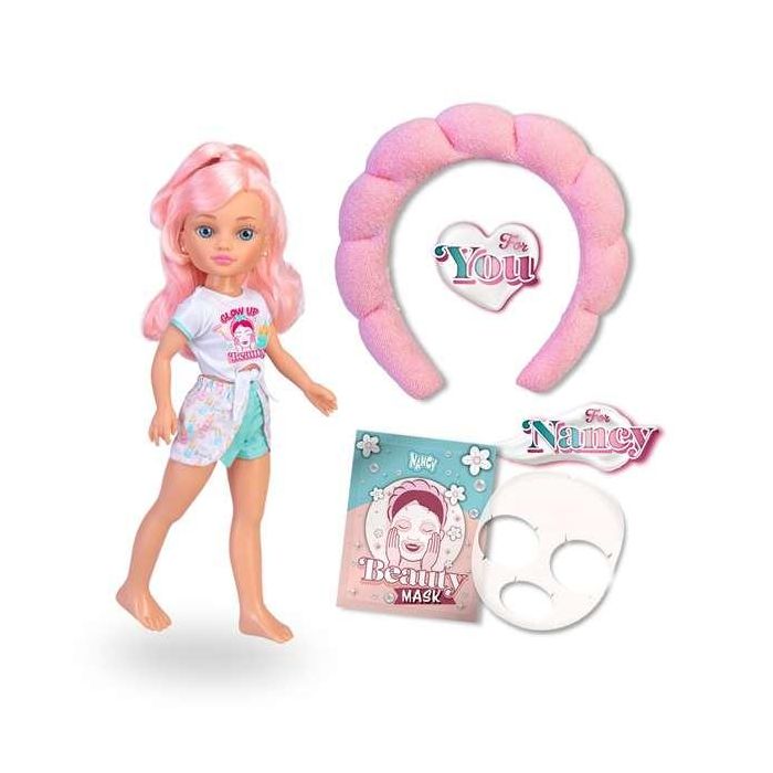 Muñeca nancy glow up beauty pack 42 cm. viste un outfit súper cómodo ideal para su ritual de cuidado. 6 Muñeca nancy glow up beauty pack 42 cm. viste un outfit súper cómodo ideal para su ritual de cuidado. 6