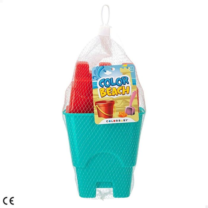 Set de Juguetes de Playa Colorbaby 3 Piezas (24 Unidades) 1 Set de Juguetes de Playa Colorbaby 3 Piezas (24 Unidades) 1