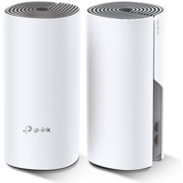 TP-Link Deco E4 Mesh-WLAN Router y Extender AC1200 Doble Banda Pack 2 unidades para cobertura hogar 1