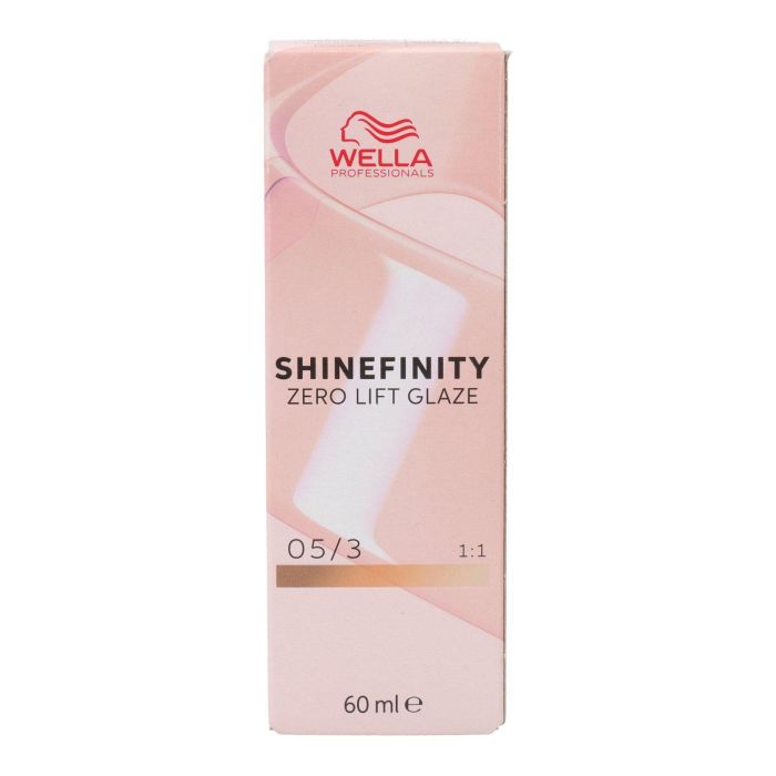 Wella Shinefinity Color 05.3 - Coloración semipermanente ultrabrillante 60 ml