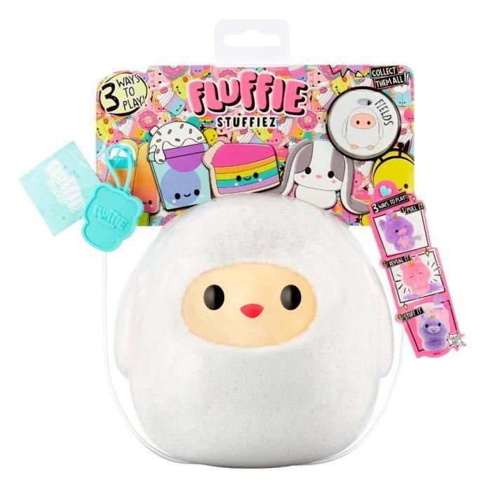 Fluffie Stuffiez LIT0035051594291 Peluche ASMR OVEJA para personalizar, relleno para retirar y descubrir otro personaje, +4 años Fluffie Stuffiez LIT0035051594291 Peluche ASMR OVEJA para personalizar, relleno para retirar y descubrir otro personaje, +4 años