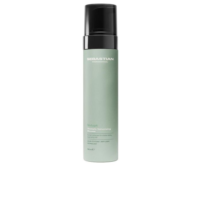 Sebastian Professionals VOLUPT Thickefy Mousse Voluminizadora Profesional para Cabello Fino - Aporta Volumen y Fijación Ligera - 190 ml Sebastian Professionals VOLUPT Thickefy Mousse Voluminizadora Profesional para Cabello Fino - Aporta Volumen y Fijación Ligera - 190 ml