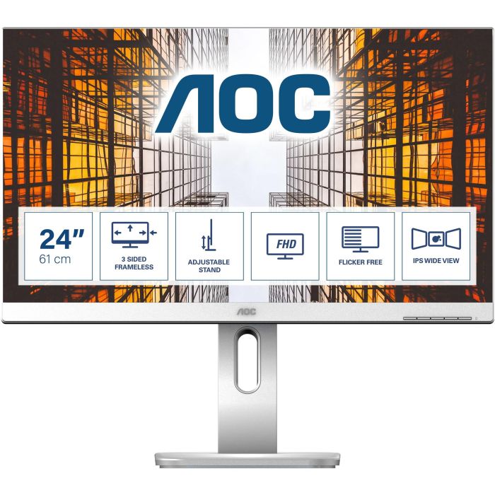 AOC X24P1GR Monitor 24" IPS WUXGA (1920x1200) LED 4ms Gris 0 AOC X24P1GR Monitor 24" IPS WUXGA (1920x1200) LED 4ms Gris 0