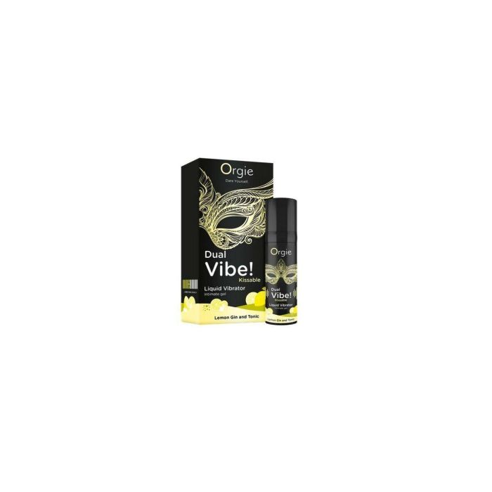 Lubricante Orgie 15 ml Limón Vibrador 1
