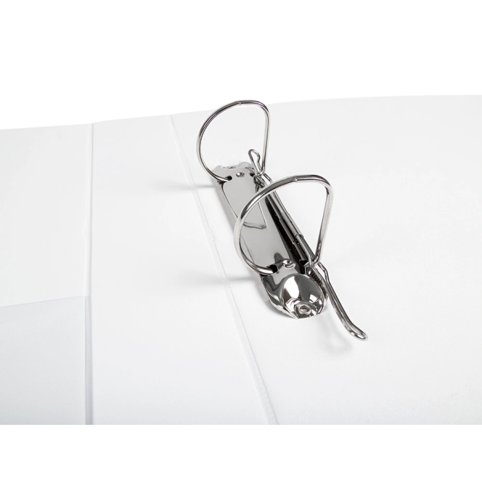 Liderpapel Carpeta Canguro 2 Anillas Mixtas 40mm A4 Plástico Blanco 1