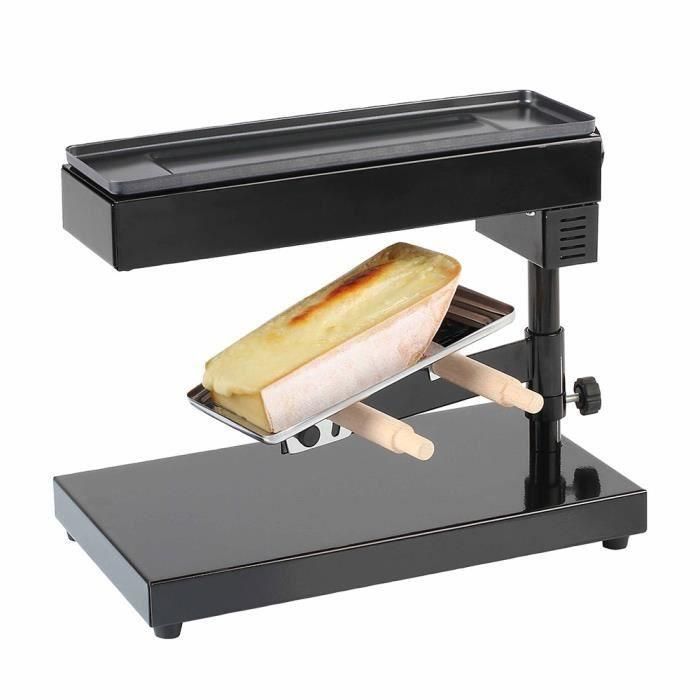 LIVOO DOC159 Aparato de raclette tradicional - Negro 2