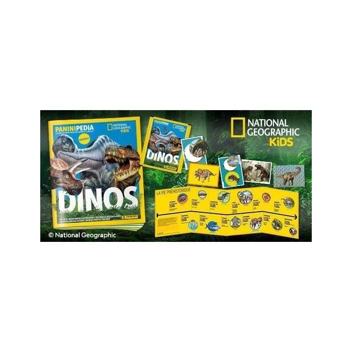 Álbum para tarjetas coleccionables - PANINI - DINOS NATIONAL GEOGRAPHIC KIDS - PANINIPEDIA 5 Álbum para tarjetas coleccionables - PANINI - DINOS NATIONAL GEOGRAPHIC KIDS - PANINIPEDIA 5