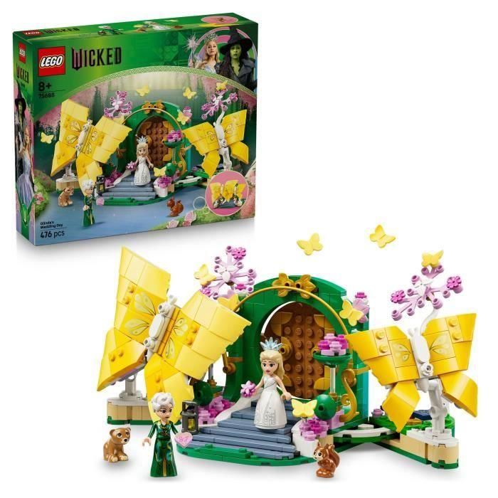 Lego 75688 Wicked La boda de Glinda - Juguete de construcción para niños de 8 años con figuras de mariposas - Regalo 0 Lego 75688 Wicked La boda de Glinda - Juguete de construcción para niños de 8 años con figuras de mariposas - Regalo 0